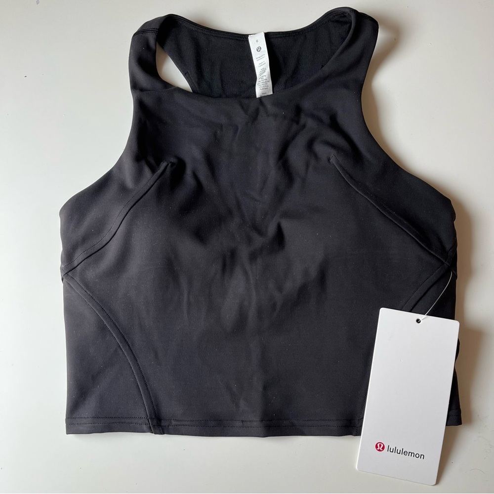 NWT Lululemon Wunder Train Racerback Tank Top - Black - Picture 5 of 6